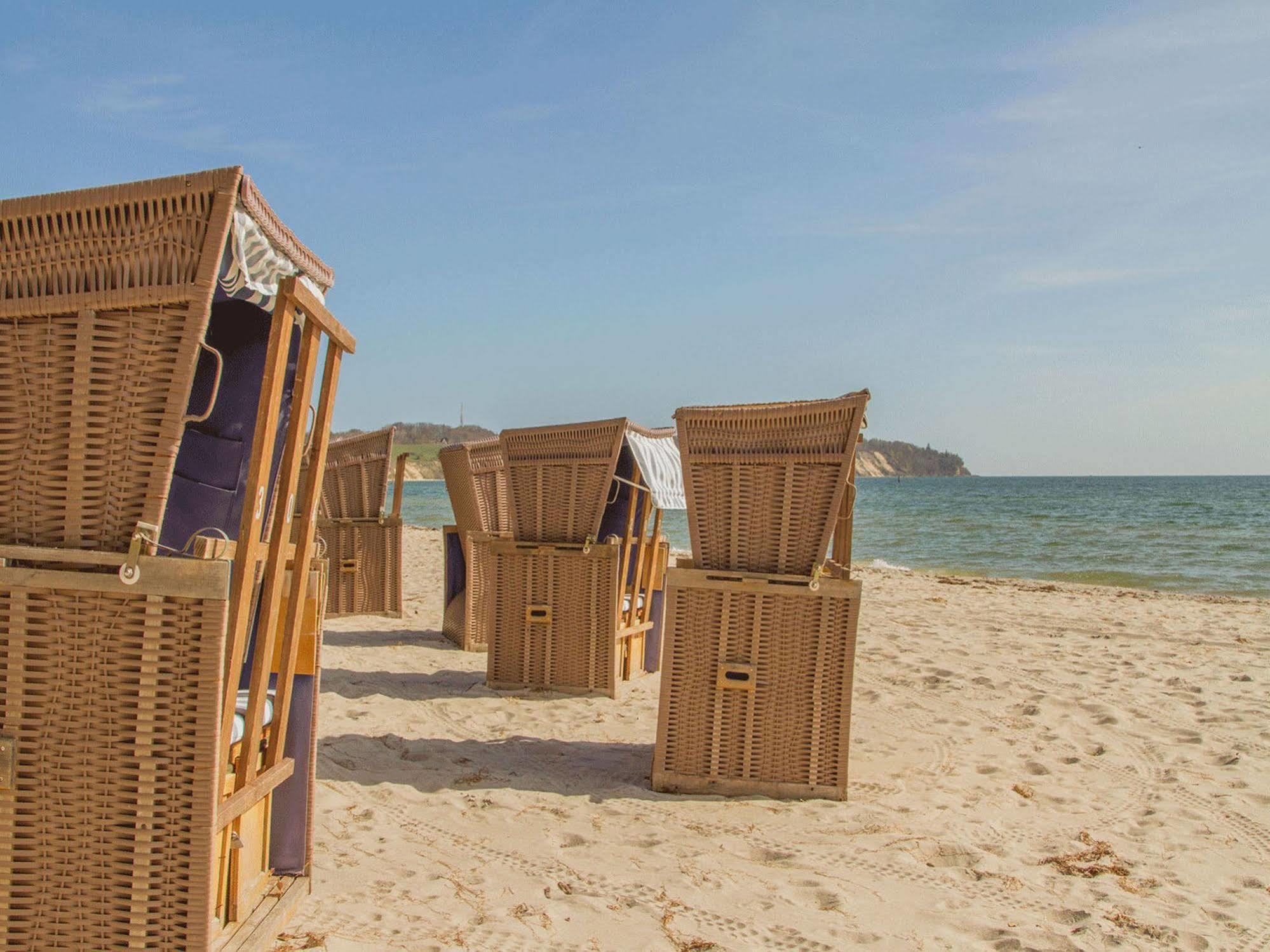 Ferienhus Baabe Fewo 01 Terrasse, Sauna- Und Schwimmbadnutzung Im Ahoi Sellin Exteriör bild